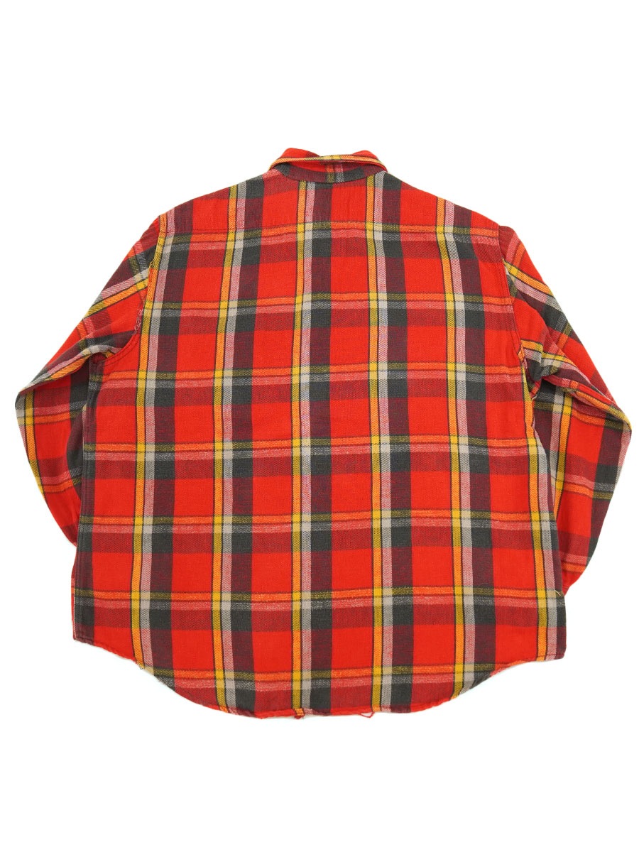 好配色 70s 単色タグ BIGMAC ヘビネル ヘビーフランネルシャツ 【公式