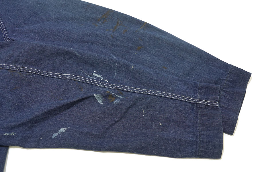 みずすけさん専用60's sears デニムカバーオール バッドダイ 60's～ SEARS バットダイ デニムカバーオール 実寸(40位) | NEW ITEM