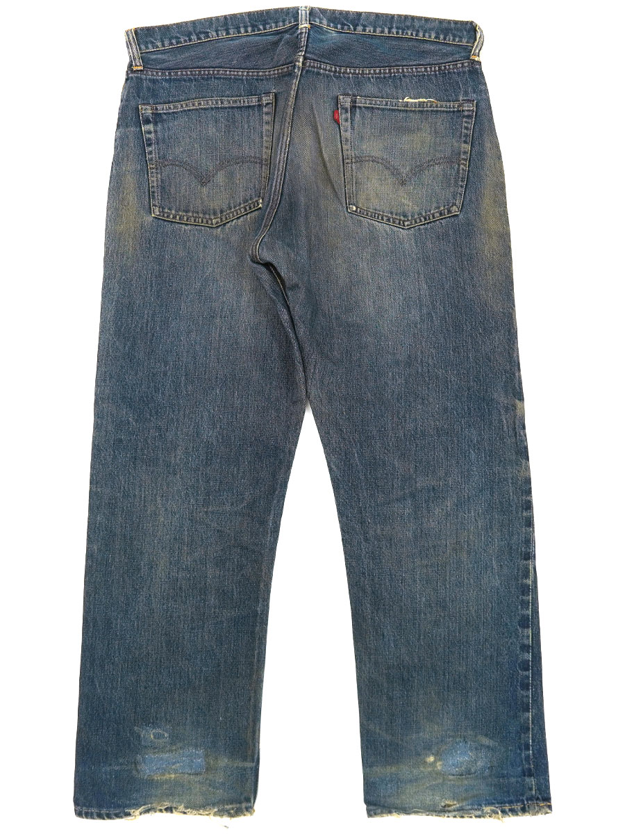 パンツ 60s Levi's 505 BIGE Vintage W40 60's Levi's 505 BIG-E デニムパンツ 味ありダメージ 渋雰囲気