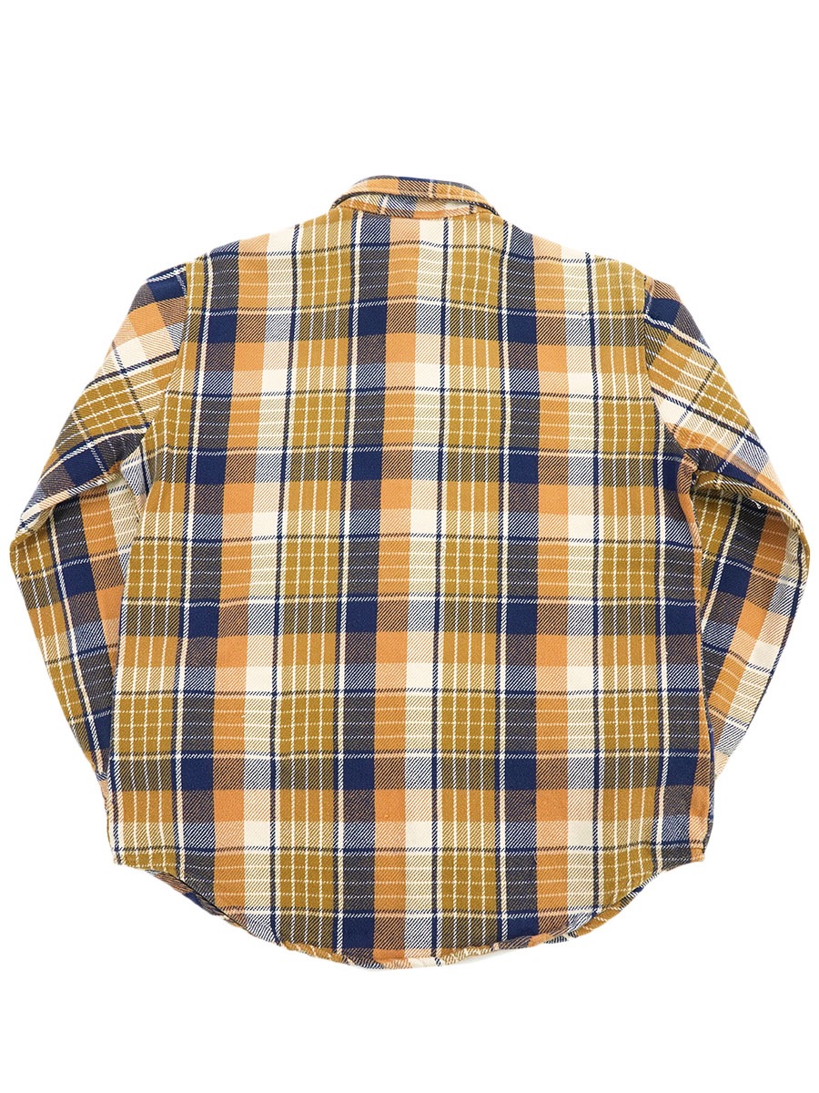 70's 単色タグ BIG MAC 好配色チェック フランネルシャツ 表記(M