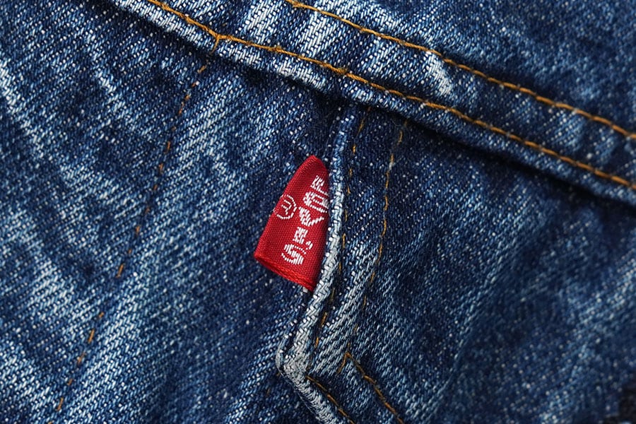 70's Levi's 70505 スモールe デニムジャケット 40サイズ 70's Levi's 70505 スモールe デニムジャケット 濃紺 表記(44