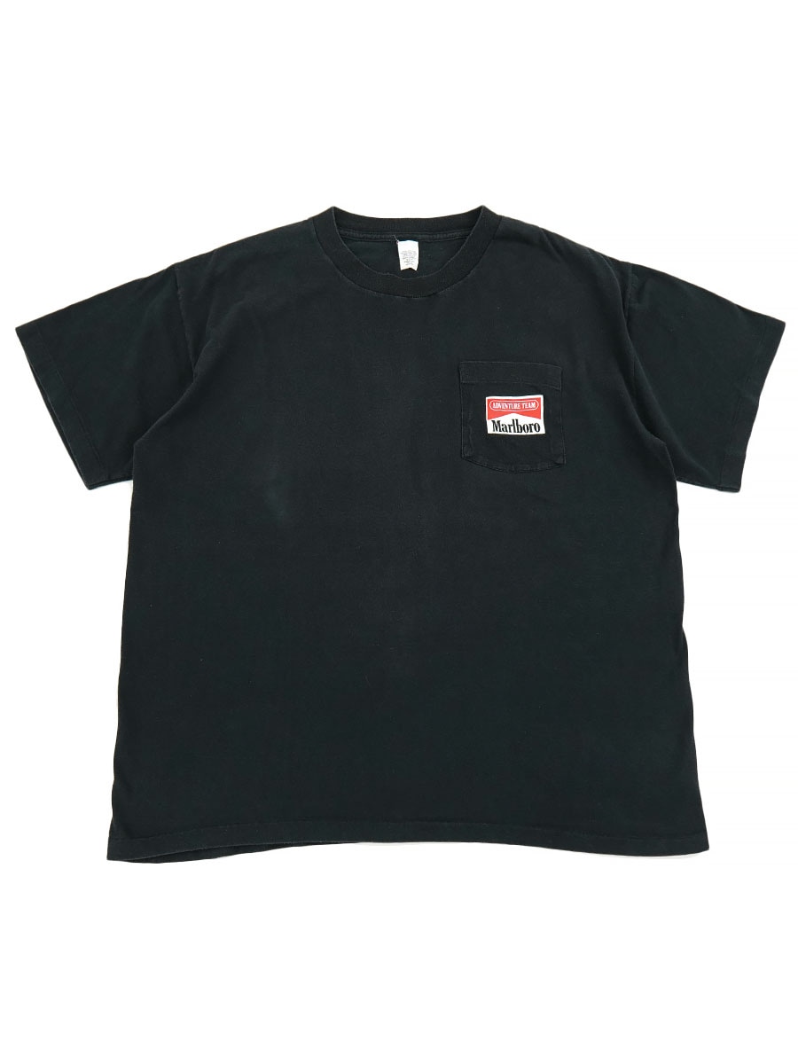 90's Marlboro ''COYOTE'' 両面プリント ポケットTシャツ 表記(XL) USA
