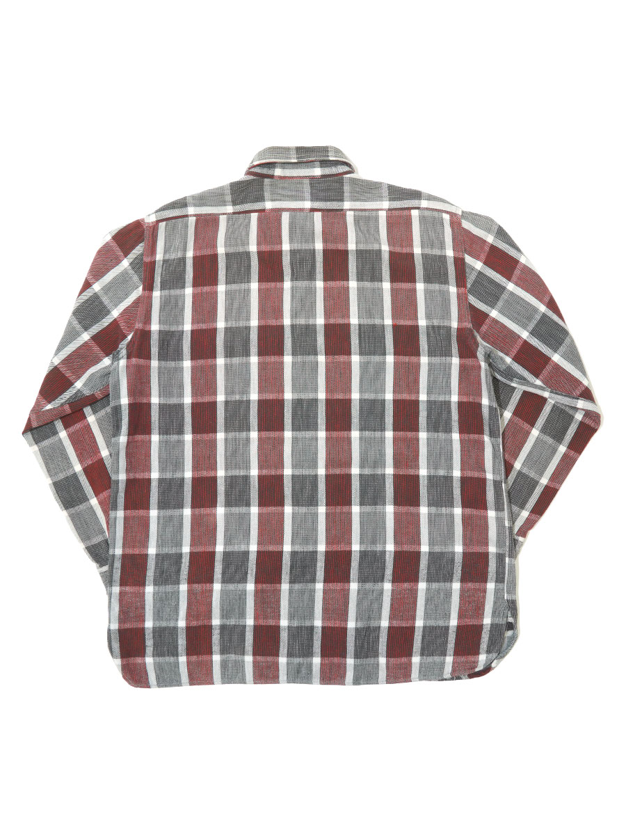 60's PENNEY'S 好配色チェック マチ付き フランネルシャツ 表記(M