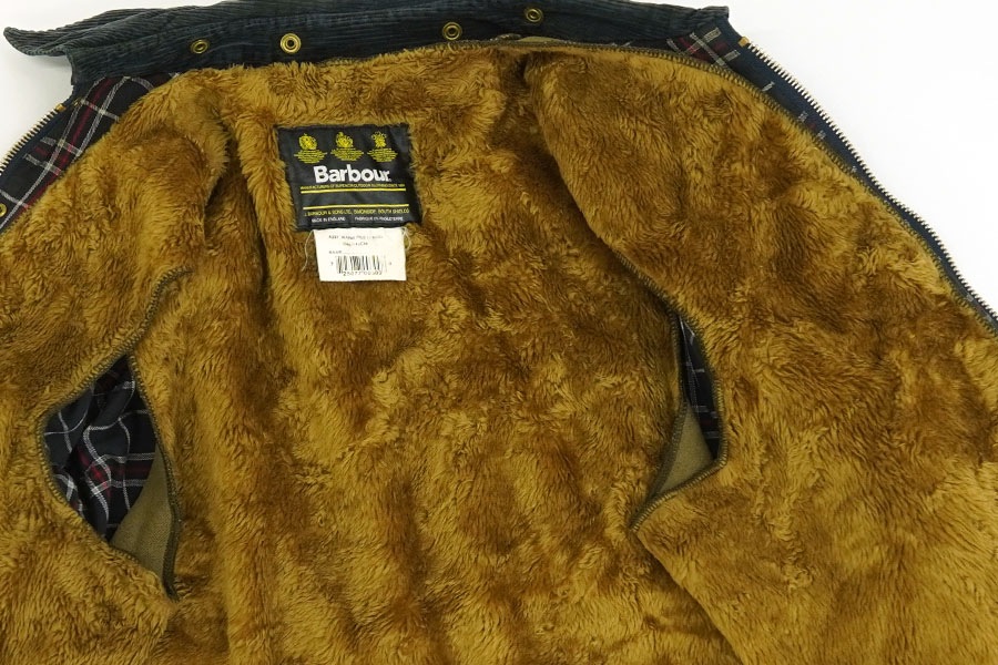 00's Barbour ビューフォート ジャケット ライナー付き ネイビー