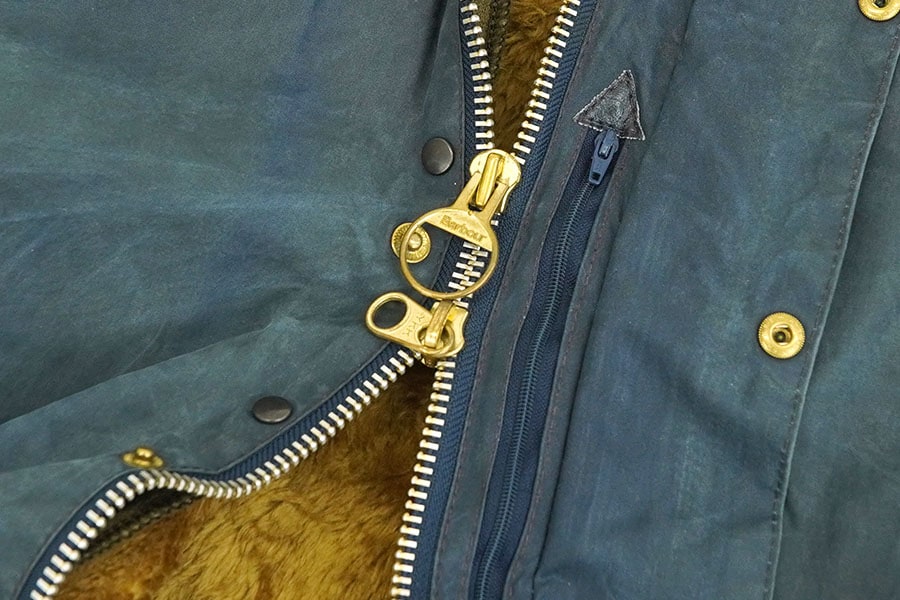 00's Barbour ビューフォート ジャケット ライナー付き ネイビー