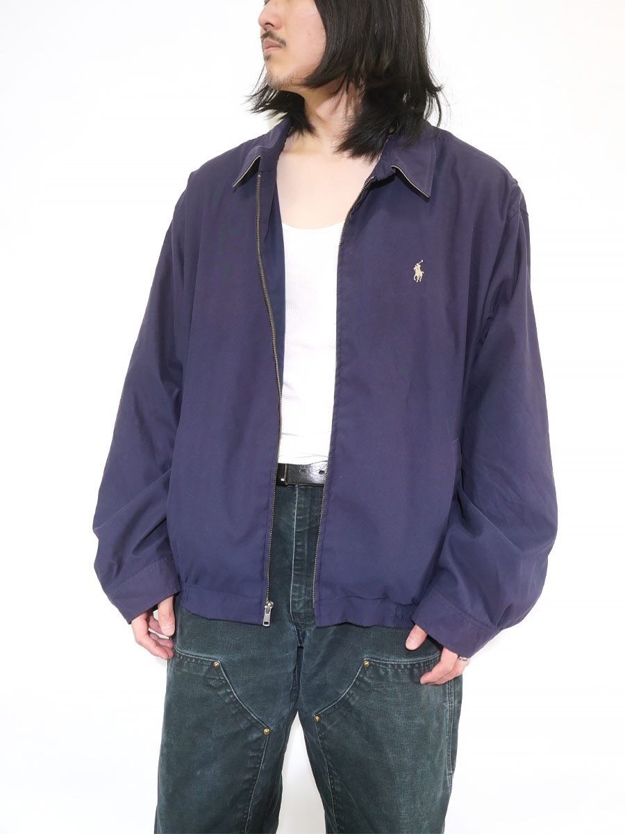 RALPH LAUREN DRIZZLER JACKET WITH WINDOWPANE CHECK (SIZE. XX LARGE RALPH LAUREN DRIZZLER JACKET WITH WINDOWPANE CHECK (SIZE. XX LARGE
