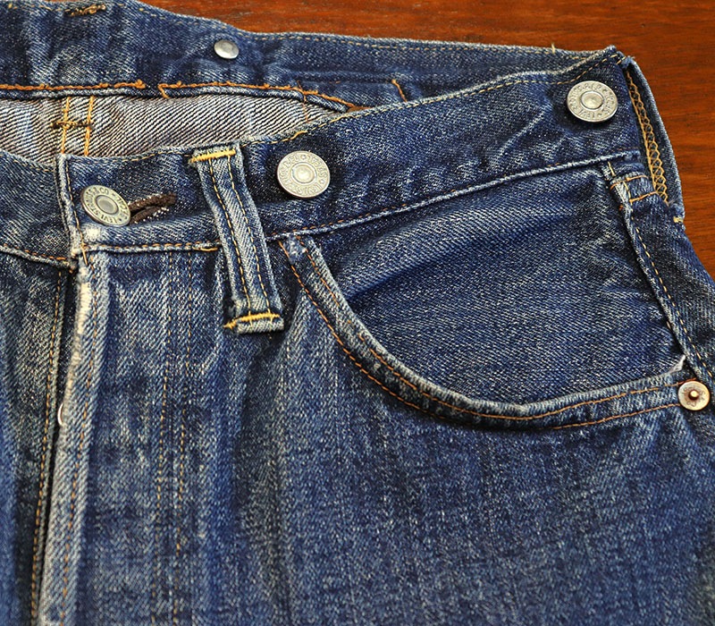 1920s LEVIS 501XX 1922 , BUCKLE BACK , Size W31 L30