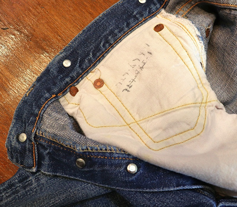 1920s LEVIS 501XX 1922 , BUCKLE BACK , Size W31 L30
