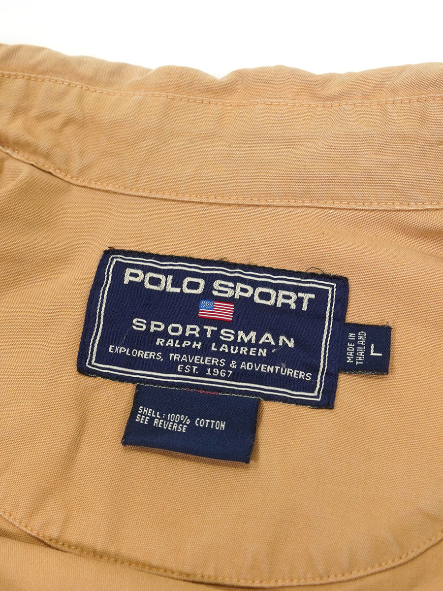 POLO SPORT 100%コットン ハンティングジャケット 表記(L)