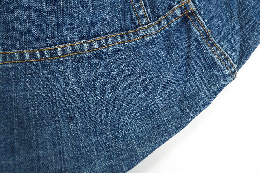 70's Levi's 70505 スモールe デニムジャケット 70's Levi's 70505 スモールe デニムジャケット 良雰囲気 実寸