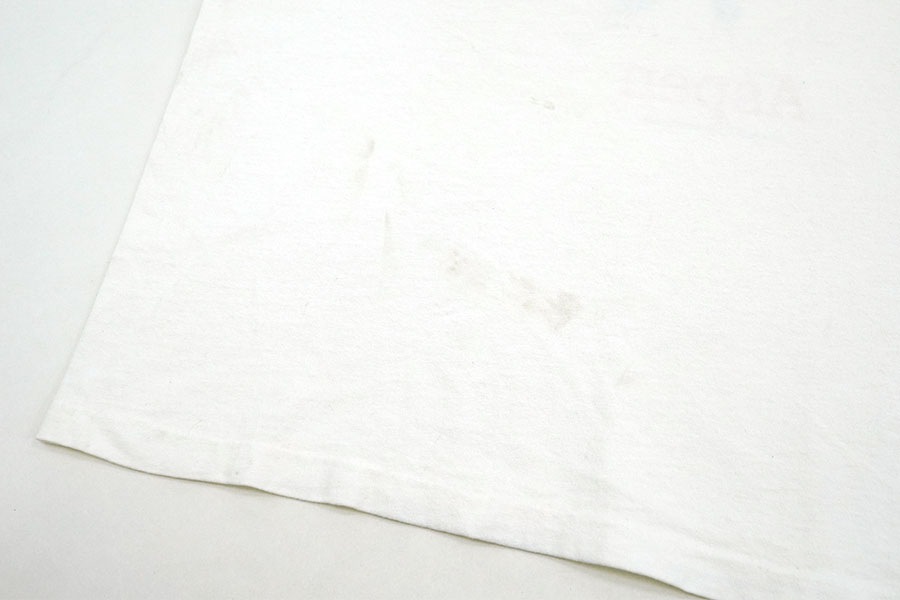 90's anvil ''Aspen Forrest Bump'' パロディプリント Tシャツ ホワイト 表記(XL)