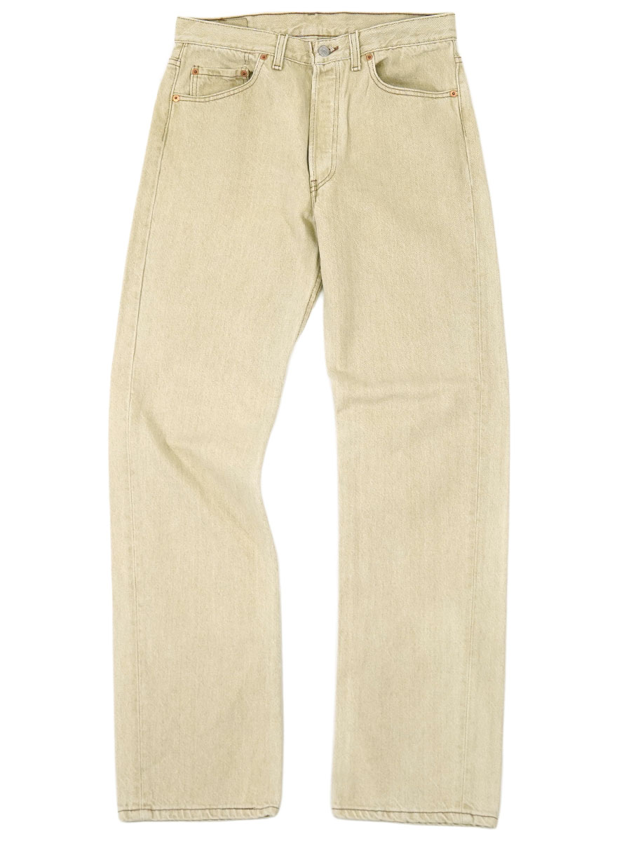 90'S LEVI'S 501 COLOR JEANS BEIGE (SIZE.W34 L32) MADE IN USA