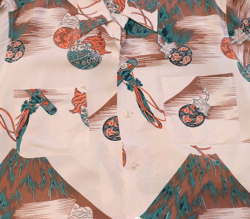 1950s HAWAIIAN SHIRT , Size  M