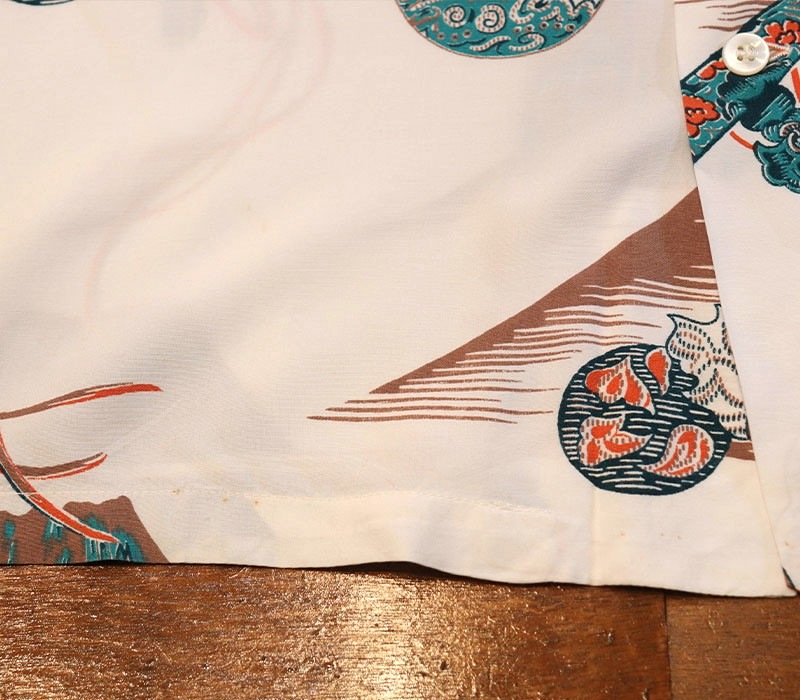 1950s HAWAIIAN SHIRT , Size  M