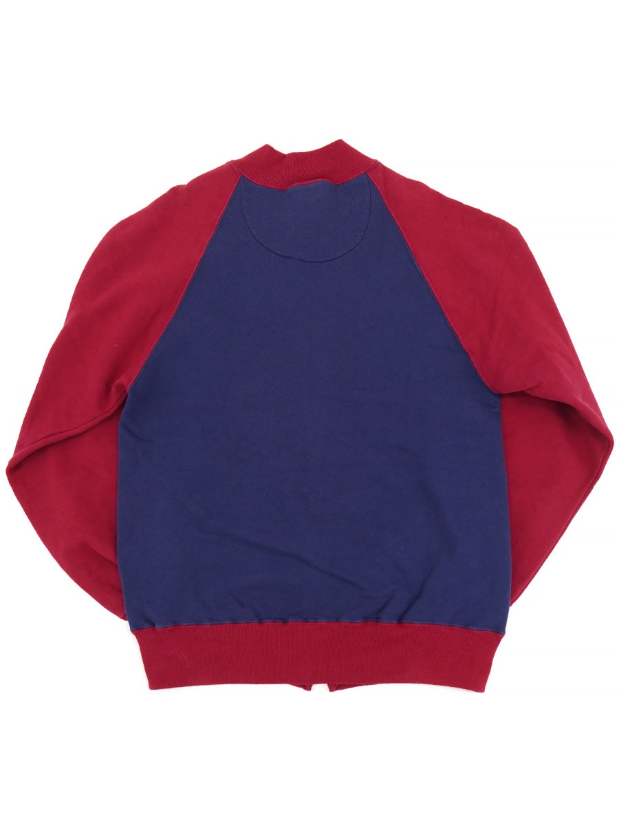 90'S CHAMPION F/Z SWEAT CARDIGAN (SIZE. LARGE) MADE IN USA