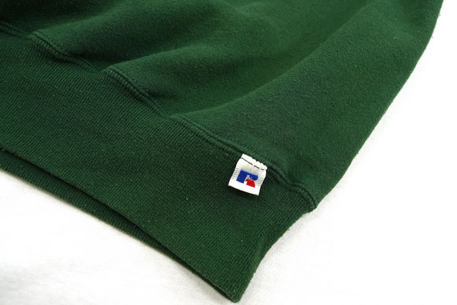 90's RUSSELL ATHLETIC ''VAST MEMBER'' 4段プリント 前Vスウェット 表記(XL) USA製 
