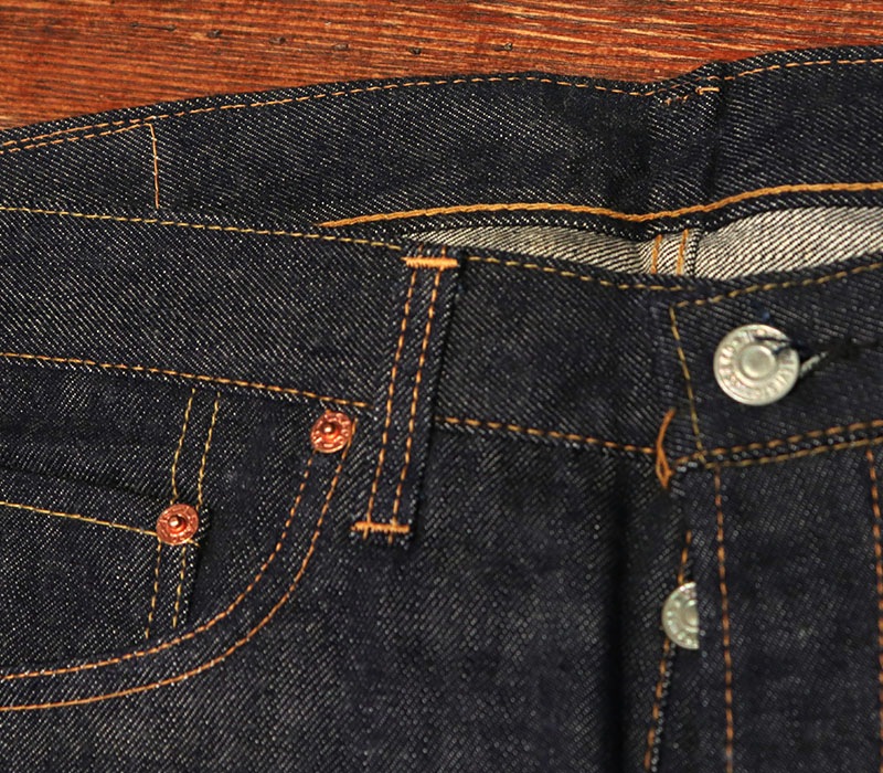 1960s DEAD STOCK , LEVIS 501E A-TYPE , WAIST SINGLE , Size W33 L36