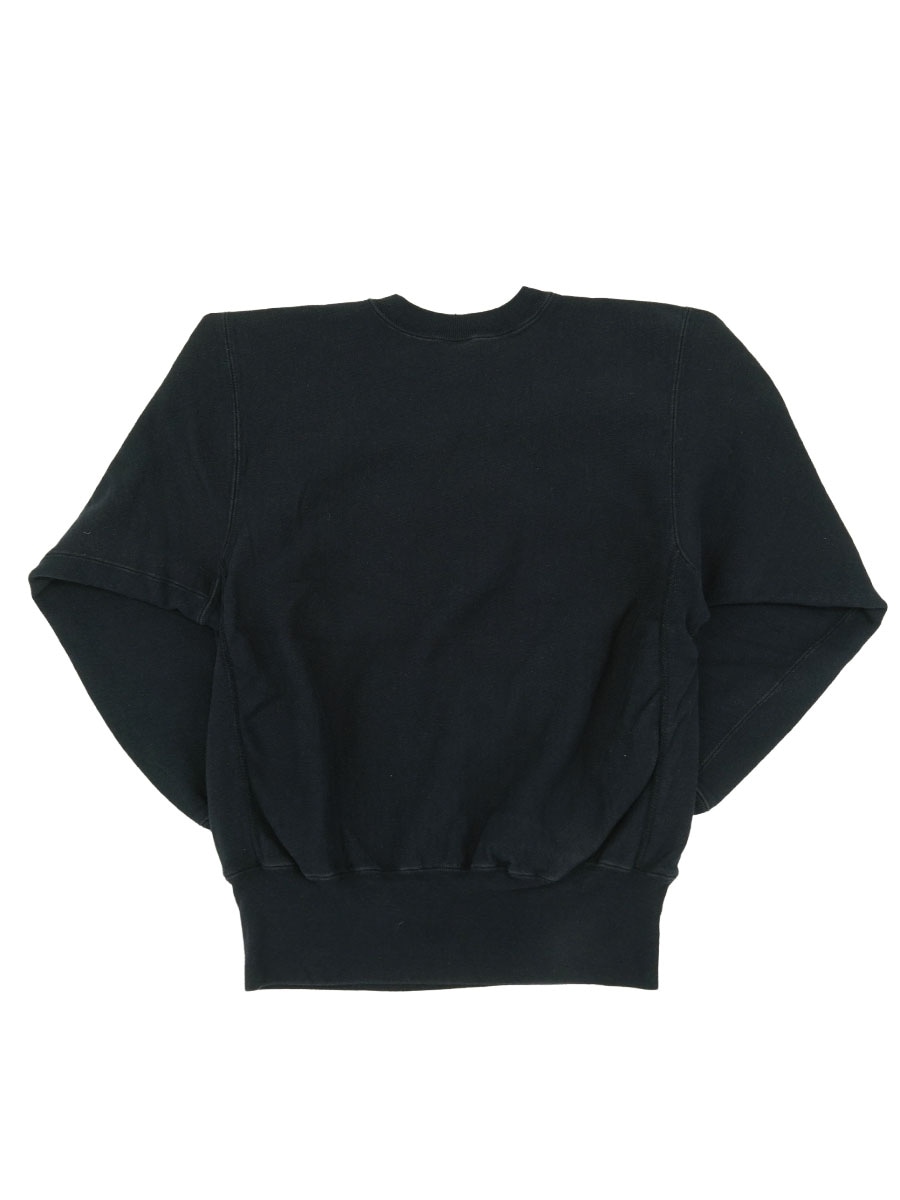 90'S CHAMPION REVERSE WEAVE PLAIN BLACK (SIZE.LARGE) MADE IN USA