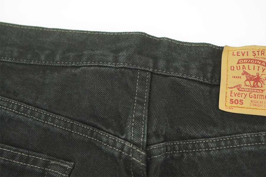 90'S LEVI'S 505 BLACK JEANS (SIZE.W36 L30) MADE IN USA | SOLD OUT