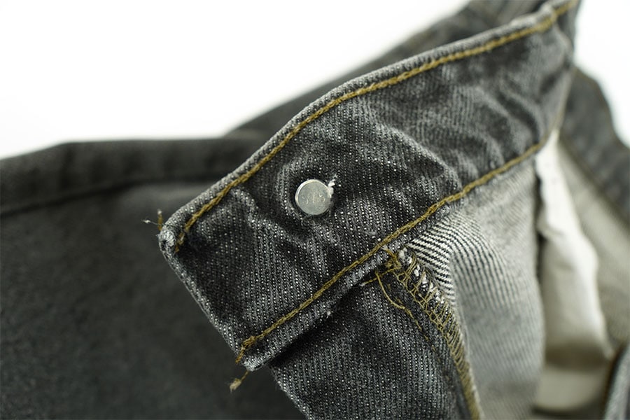 90's Levi's 505 先染めブラック デニムパンツ 表記(36x34) USA製