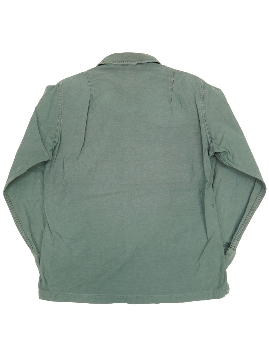 50's U.S.AIR FORCE ユーティリティシャツ セージグリーン 実寸(15位