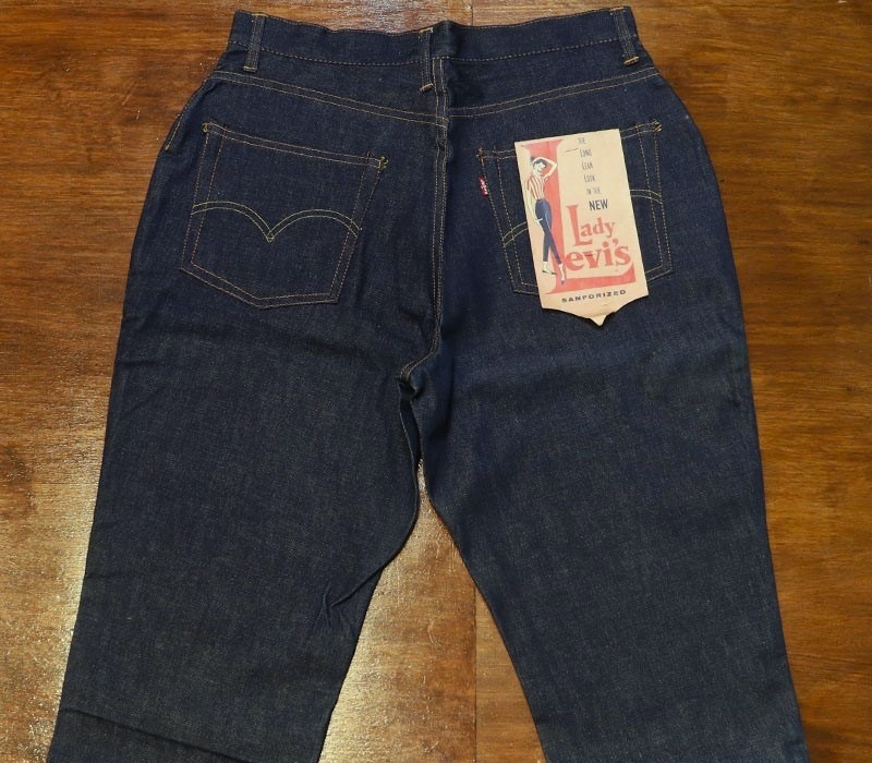 f*3様 Levi's Lady 701 デニム Levi's Lady's LEVIS リーバイス レディース 701 復刻 1950