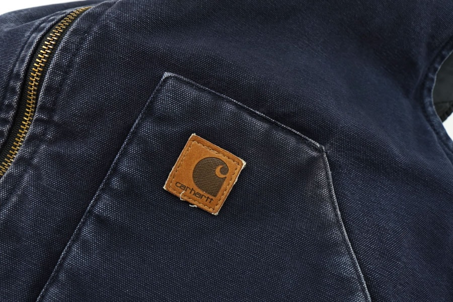 美品　カーハート　ベスト　ネイビー　XL 中古・古着通販】CarHartt (カーハート) ダックベスト ネイビー
