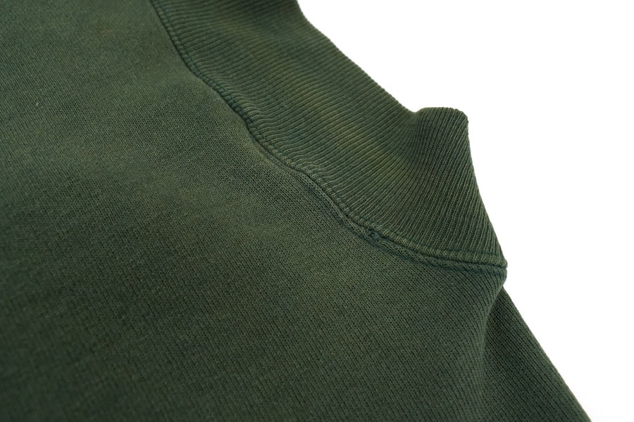 90'S CHAMPION REVERSE WEAVE FULL SNAP PLAIN GREEN (SIZE. X LARGE) MADE IN USA 