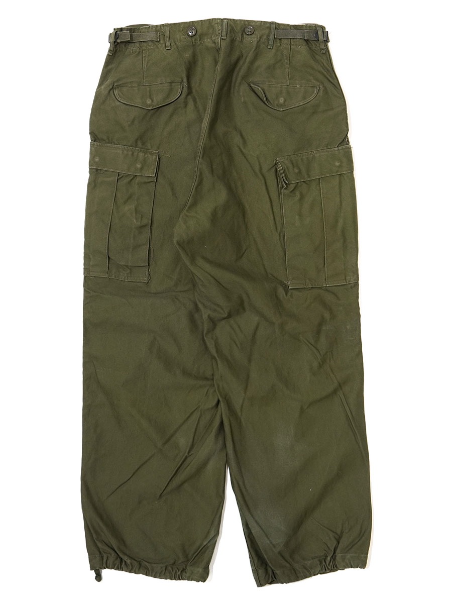 50's U.S.ARMY M-51 フィールドパンツ 表記(MEDIUM-REGULAR) | NEW