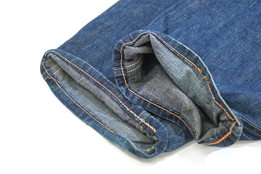 20's～ BIG SMITH バックルバック/サスペンダーボタン付き デニムペインターパンツ 極上雰囲気 実寸(W35 L28.5位)