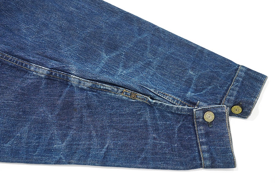 40's～ Levi's 506XX 色残り 極上雰囲気 デニムジャケット ビーフジャーキー 実寸(38位)