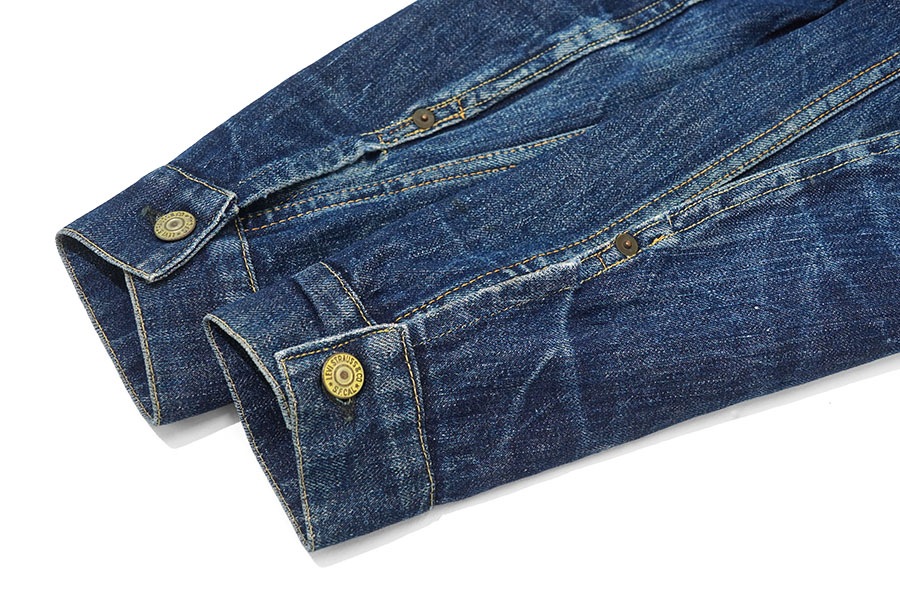 40's～ Levi's 506XX 色残り 極上雰囲気 デニムジャケット ビーフジャーキー 実寸(38位)