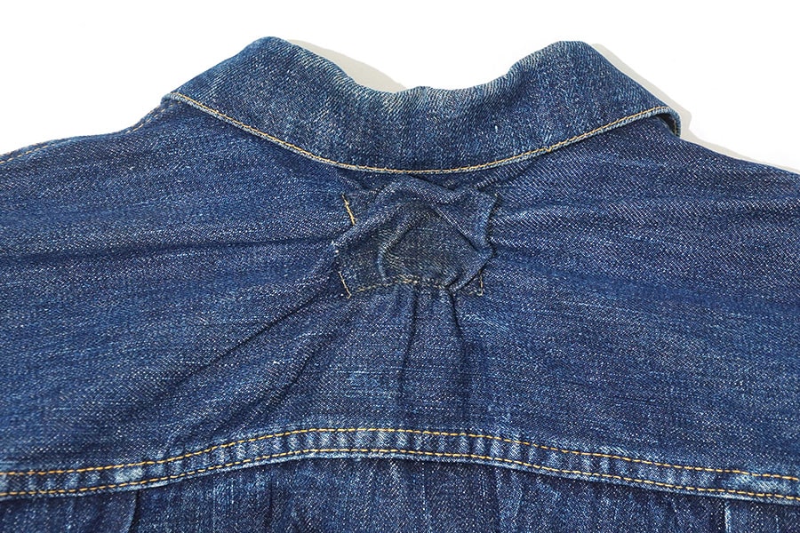 40's～ Levi's 506XX 色残り 極上雰囲気 デニムジャケット ビーフジャーキー 実寸(38位)