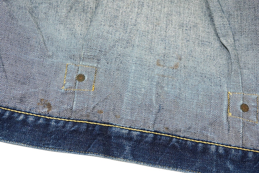 40's～ Levi's 506XX 色残り 極上雰囲気 デニムジャケット ビーフジャーキー 実寸(38位)