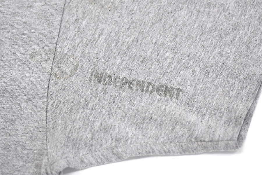 90s USA製　INDEPENDENT NHS アイアンクロス　ロンT 90s USA製 INDEPENDENT NHS アイアンクロス ロンT