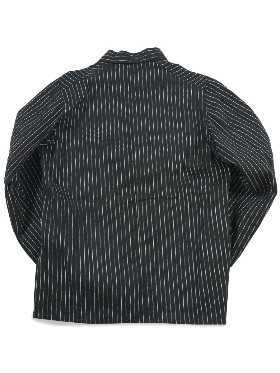 1910's-20's WABASH STRIPE COVER ALL BLACK DEAD STOCK size34