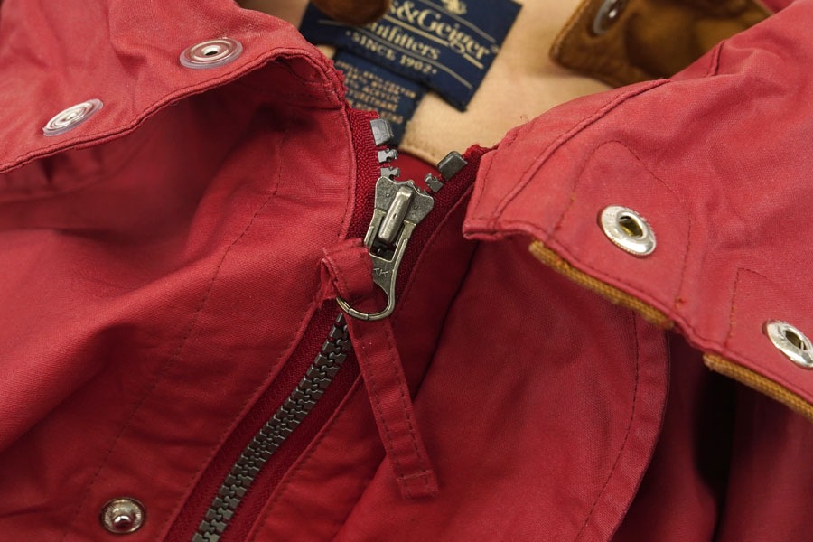 90'S WILLIS & GEIGER ANOLUCK MAROON (SIZE.LARGE)