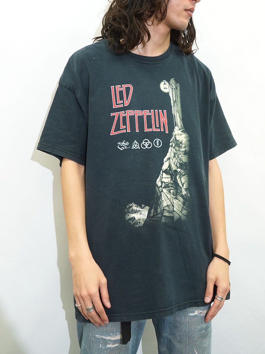 00'S Hanes LED ZEPPELIN ''LED ZEPPELIN IV'' The Hermit プリントT
