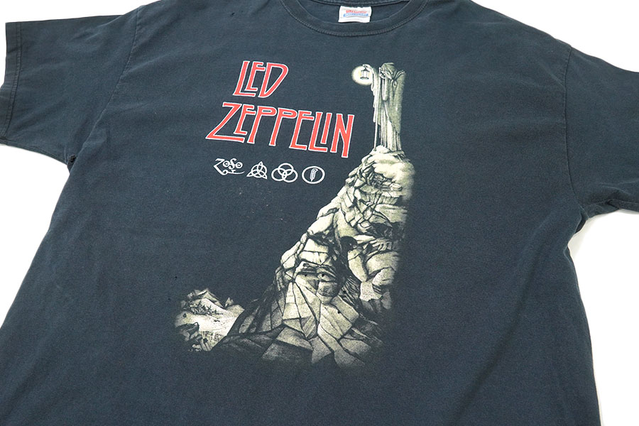 00'S Hanes LED ZEPPELIN ''LED ZEPPELIN IV'' The Hermit プリントT