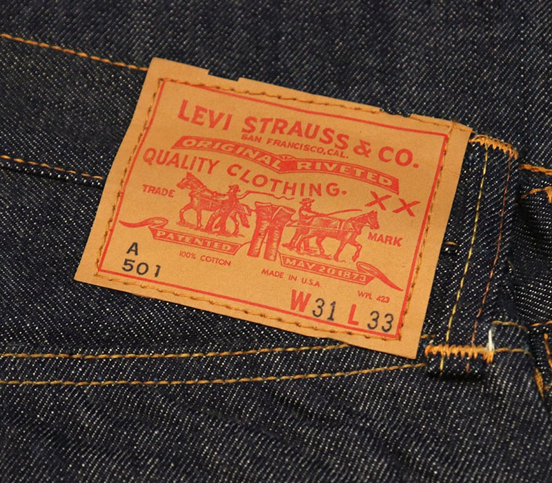 1960s DEAD STOCK , LEVIS 501E A-TYPE , Size W31 L33