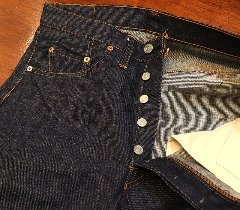 1960s DEAD STOCK , LEVIS 501E A-TYPE , Size W31 L33