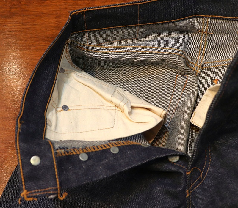 1960s DEAD STOCK , LEVIS 501E A-TYPE , Size W31 L33