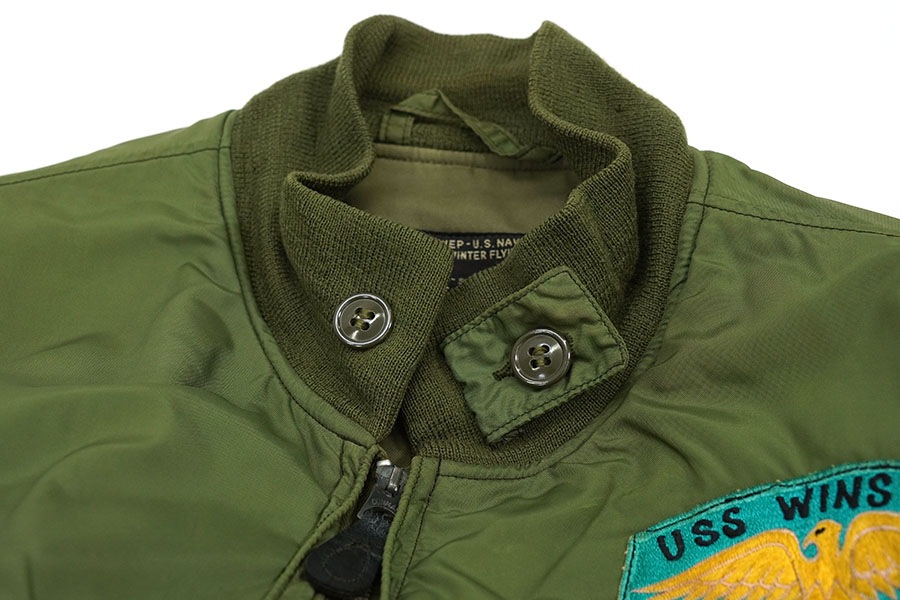 63's U.S.NAVY MIL-S-18342B(WEP) WEPジャケット 表記(42L) ワッペン付き
