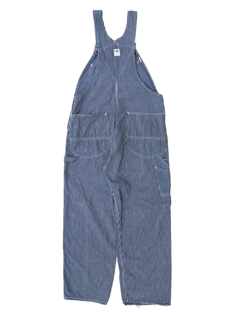70's Lee ヒッコリーストライプ オーバーオール 実寸(W37 L30) | NEW