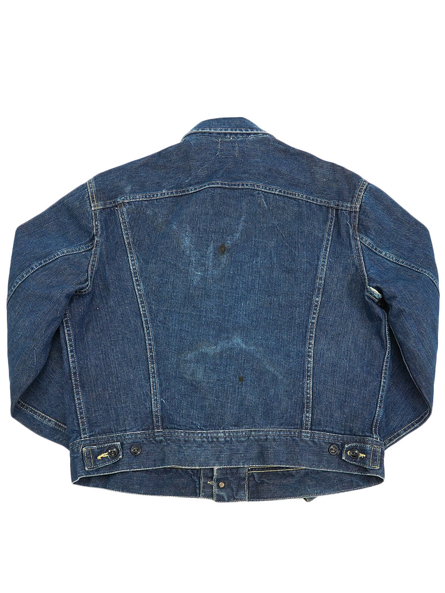 Lee ダークデニムジャケット 70's Lee 101J Denim Jacket 70年代 リー デニムジャケット 黒