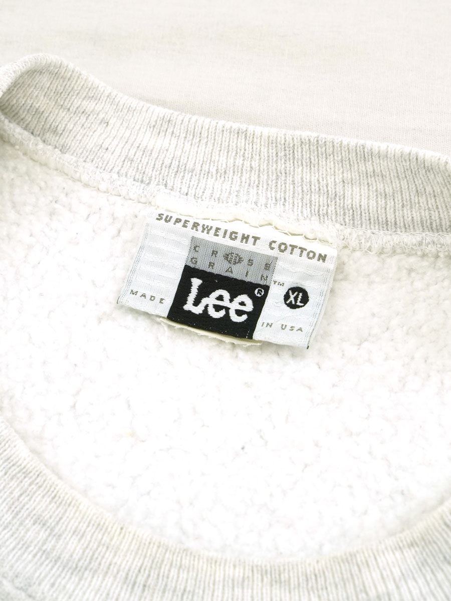 90's Lee ''MATERIALS & LOGISTICS MANAGEMENT'' 3段プリント リバース
