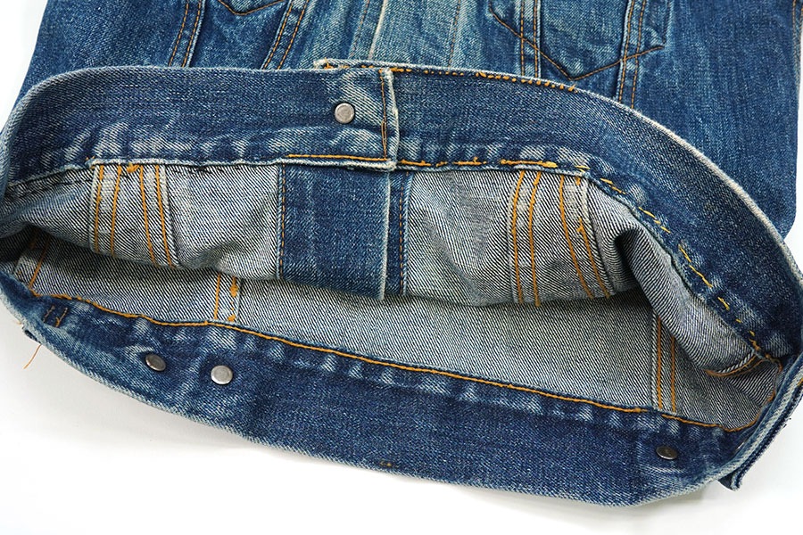 60's Levi's 70505 BIG-E デニムジャケット 良色落ち 実寸(36位