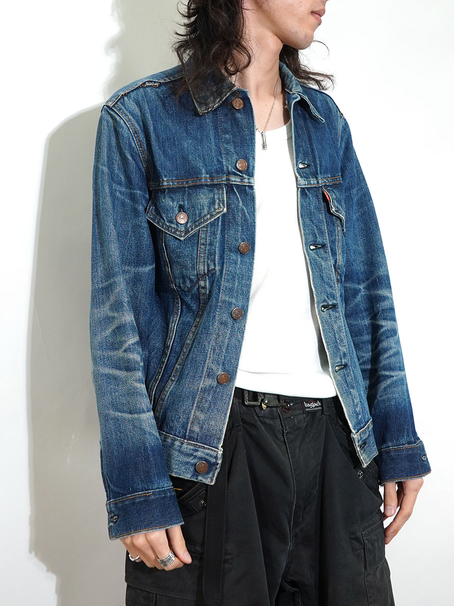 60's Levi's 70505 BIG-E デニムジャケット 良色落ち 実寸(36位