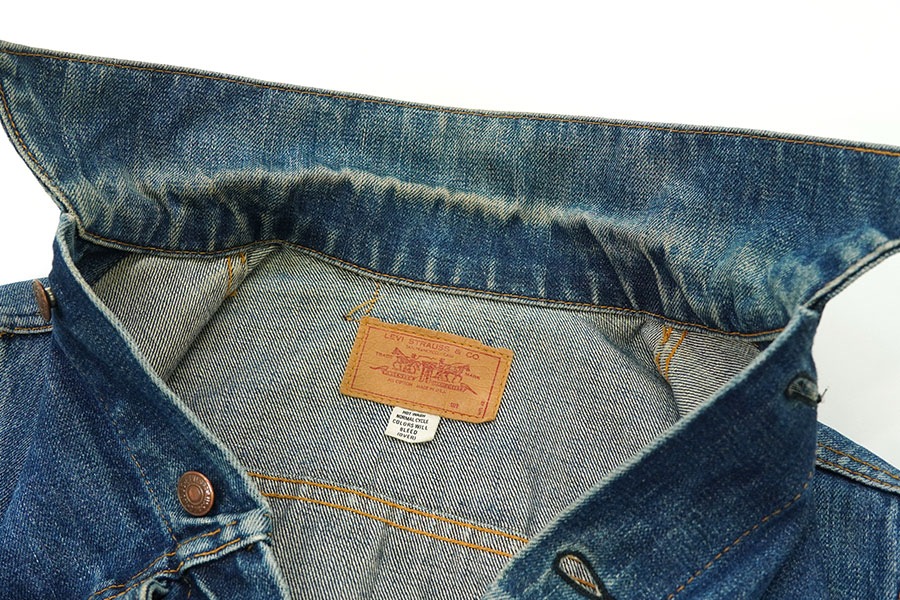 60's Levi's 70505 BIG-E デニムジャケット 良色落ち 実寸(36位