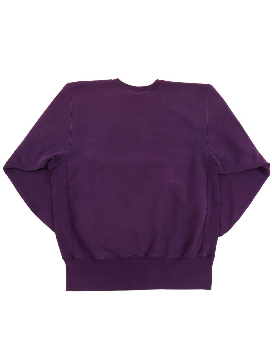 90'S CHAMPION REVERSE WEAVE CREW PLAIN GRAPE (SIZE. X LARGE) MADE